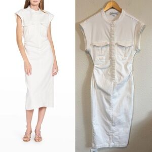 En Saison White Denim Dress – Size M | Bloomingdale’s